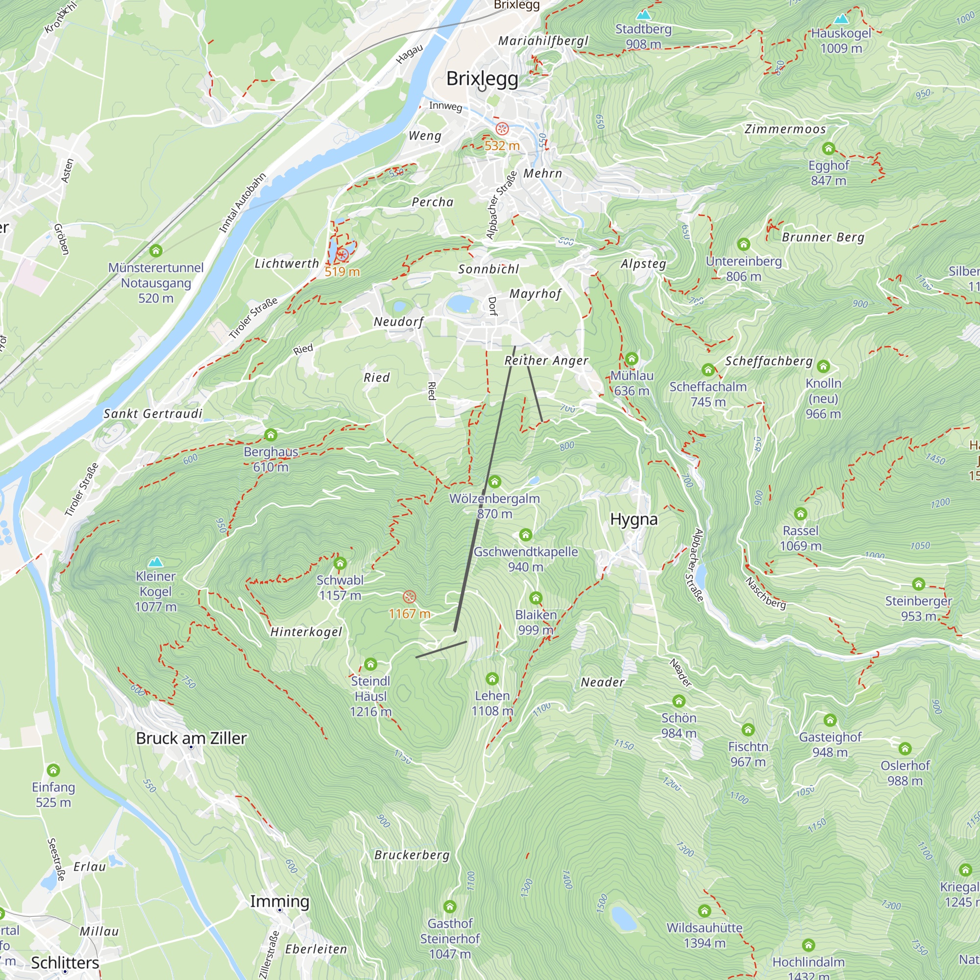 Nordlift Buffet map