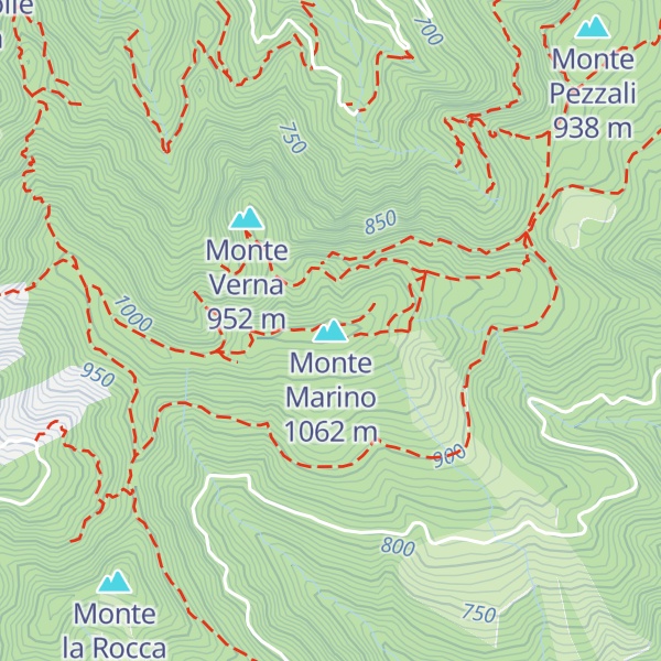 Map of Monte Marino