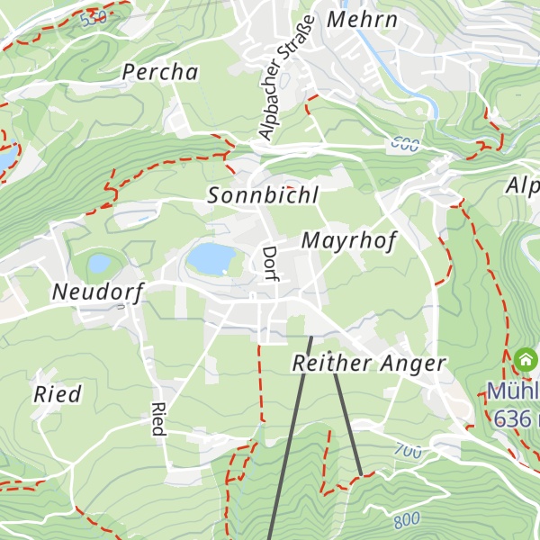Map of Tourismus Information