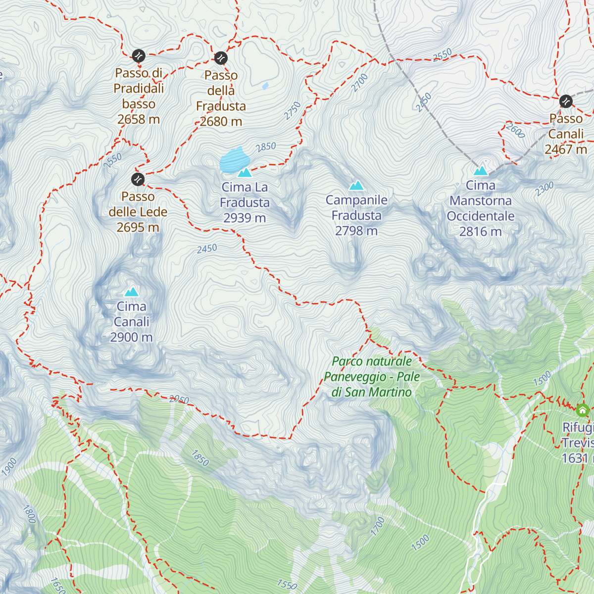 Bivacco Carlo Minazio map