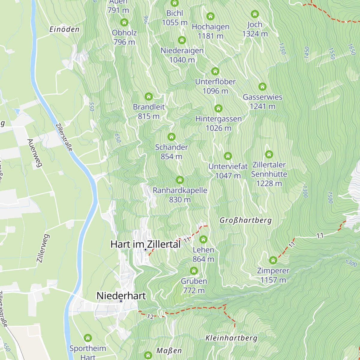 Ranhardkapelle map