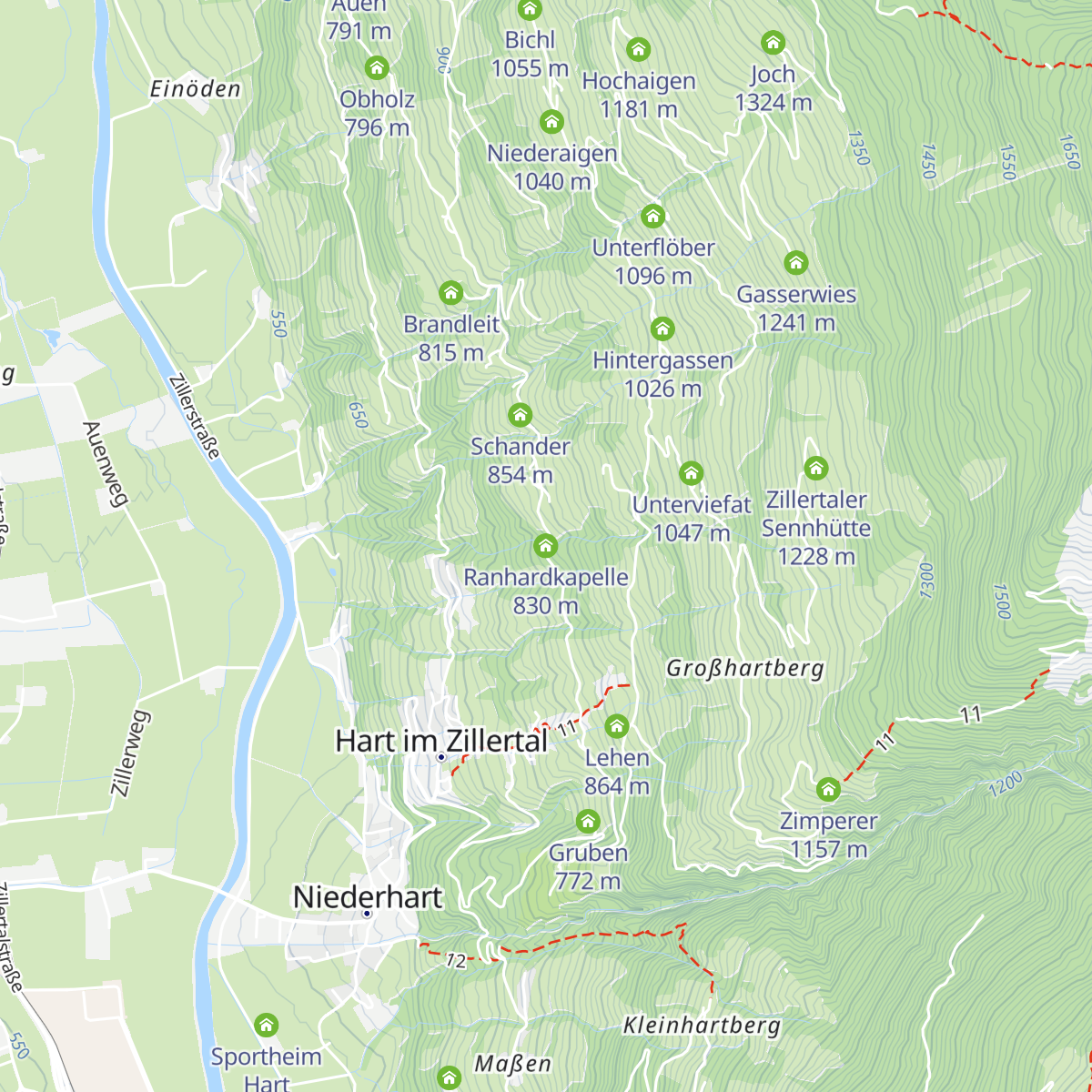Ranhardkapelle map