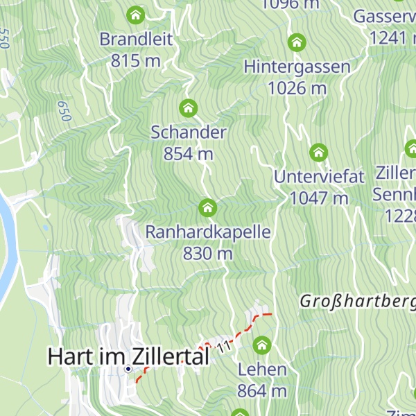 Map of Ranhardkapelle