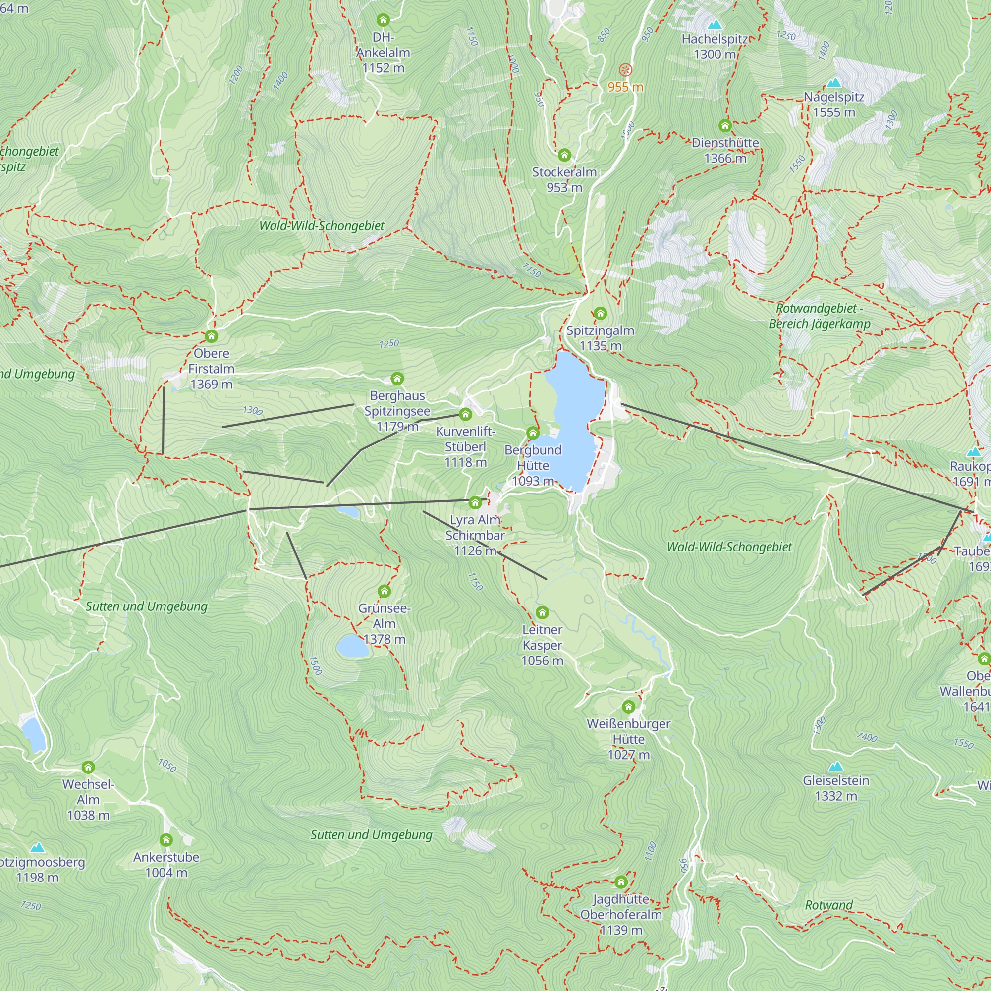 Lyra Alm map