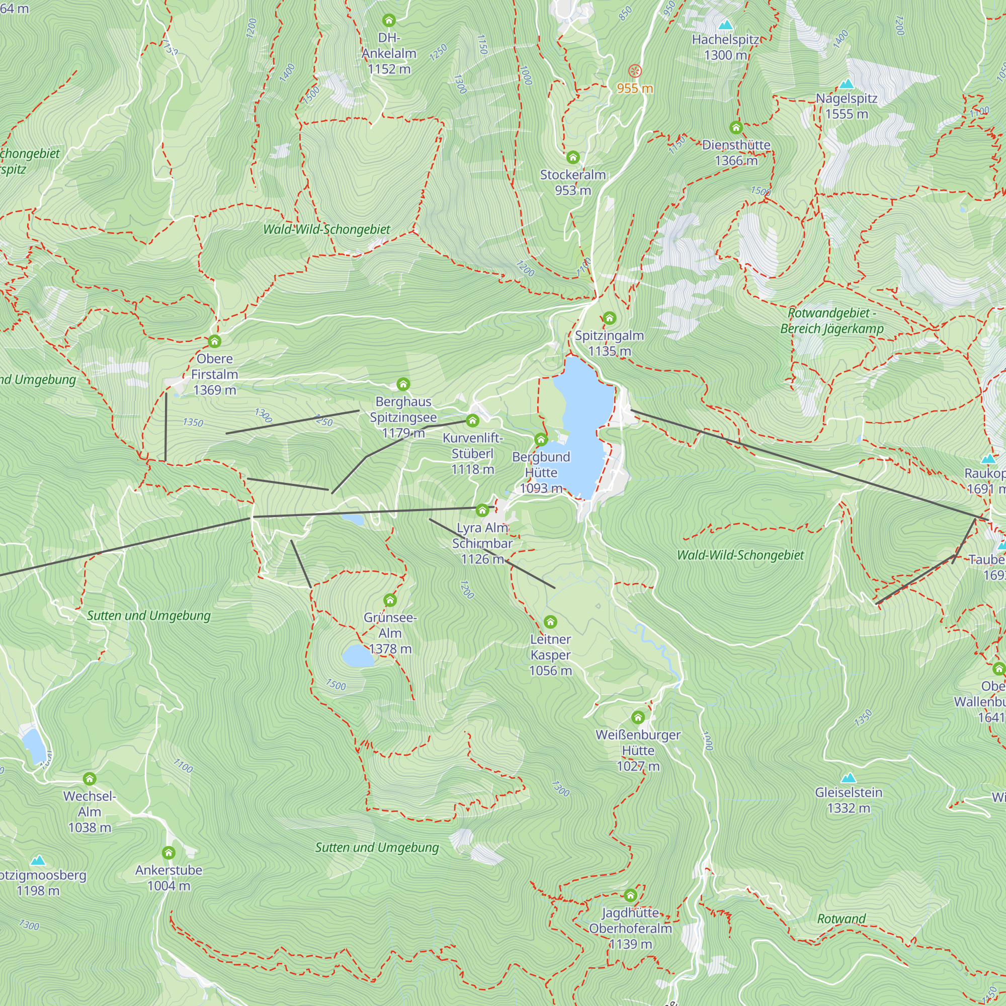 Lyra Alm map