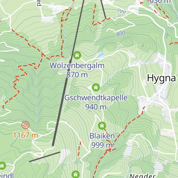 Map of Gschwendt Almstüberl