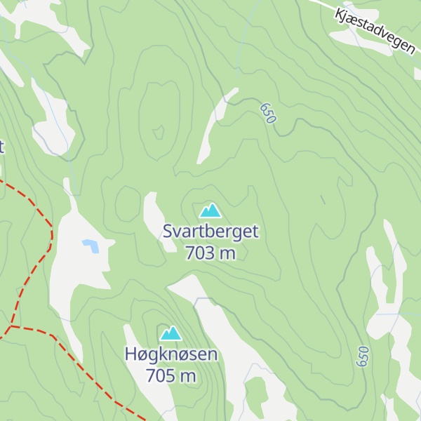 Map of Svartberget