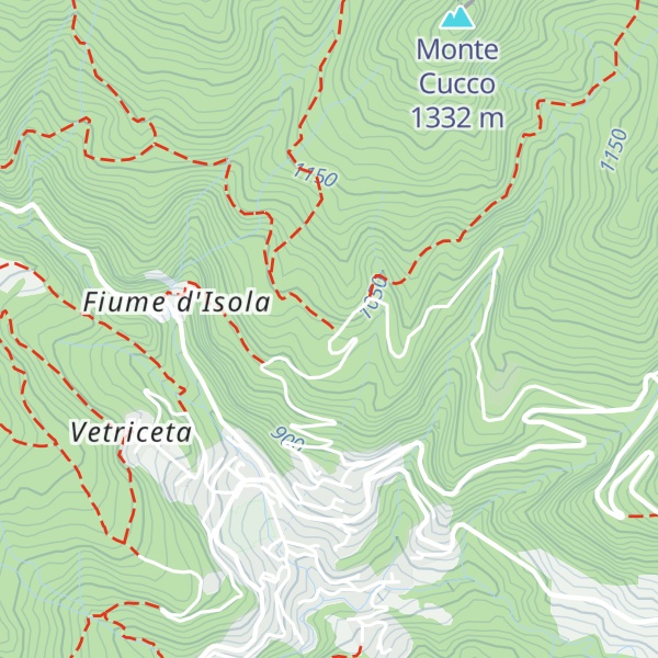 Map of Rifugio Campo dell'Agio