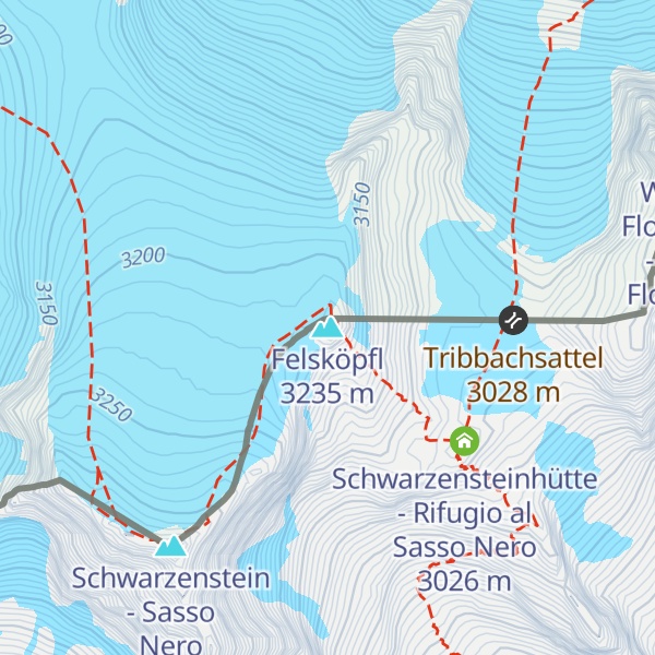 Map of Felsköpfl