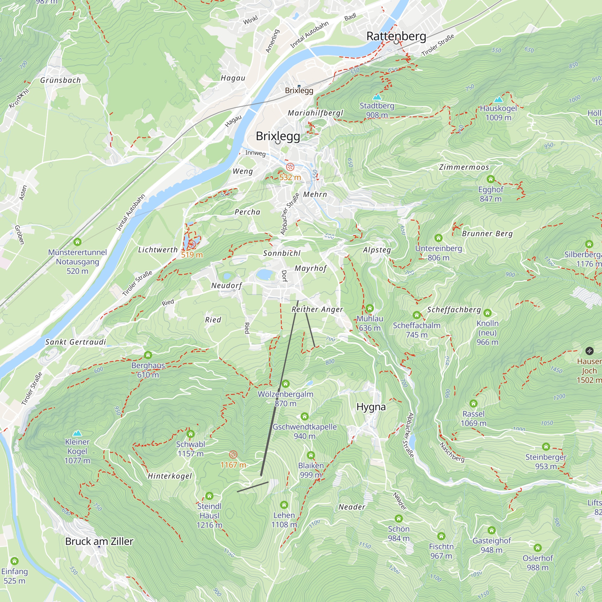 Liftcafe Heisn map