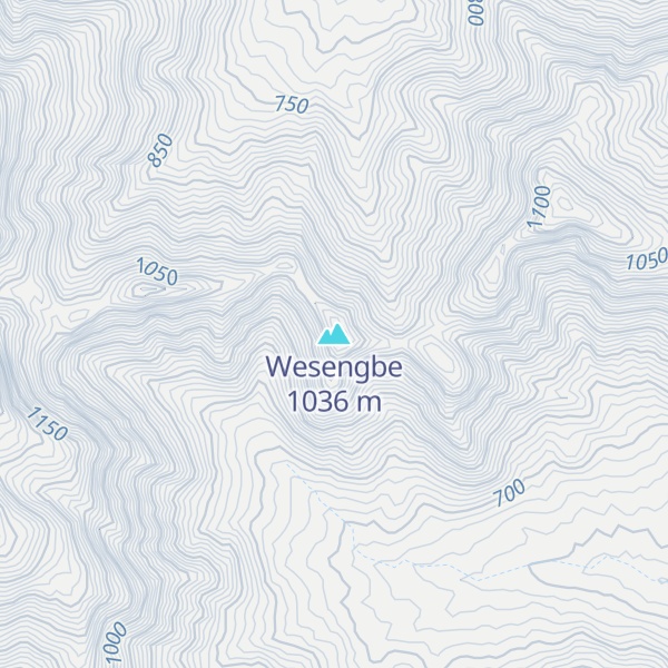 Map of Wesengbe