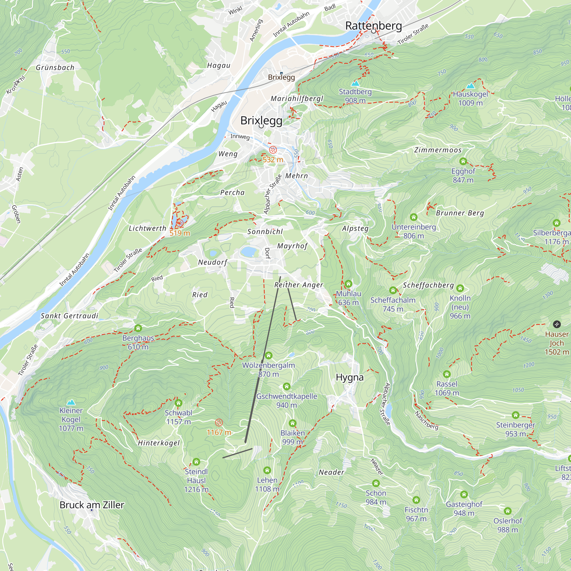 Juppi Stadl map