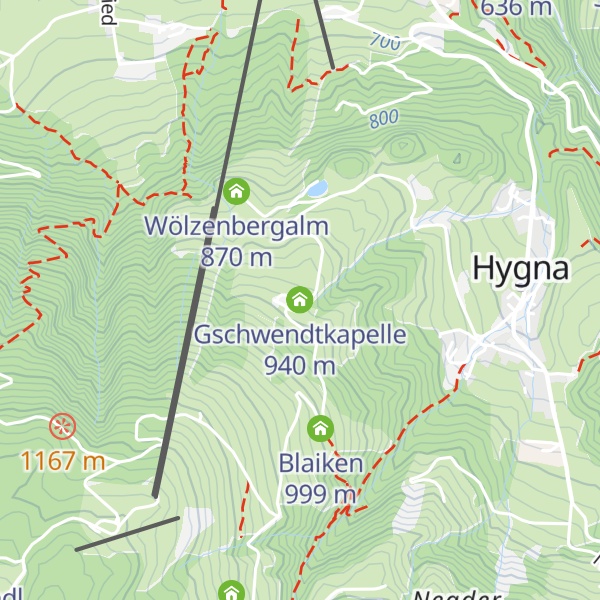 Map of Gschwendtkapelle