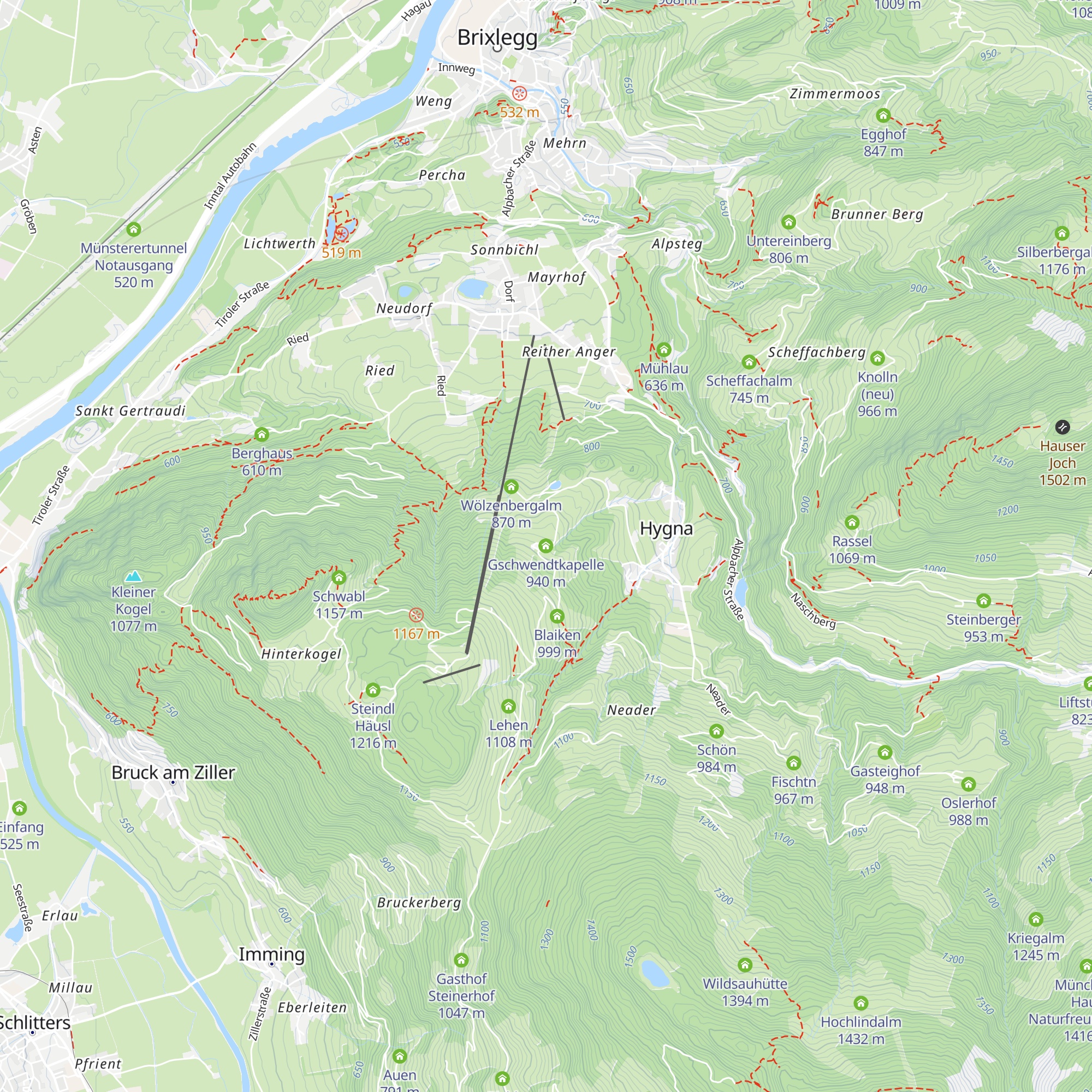 Gschwendtkapelle map