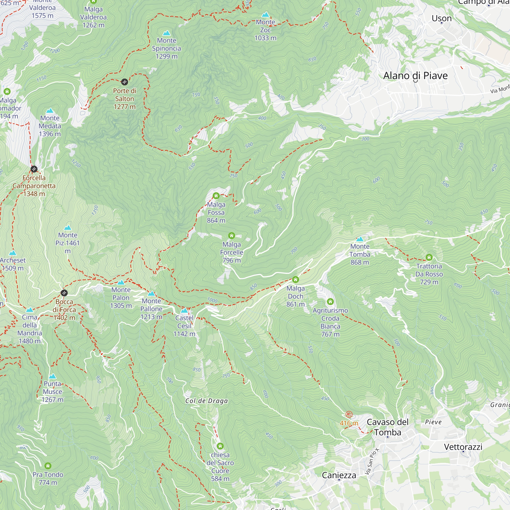 casa abbandonata map