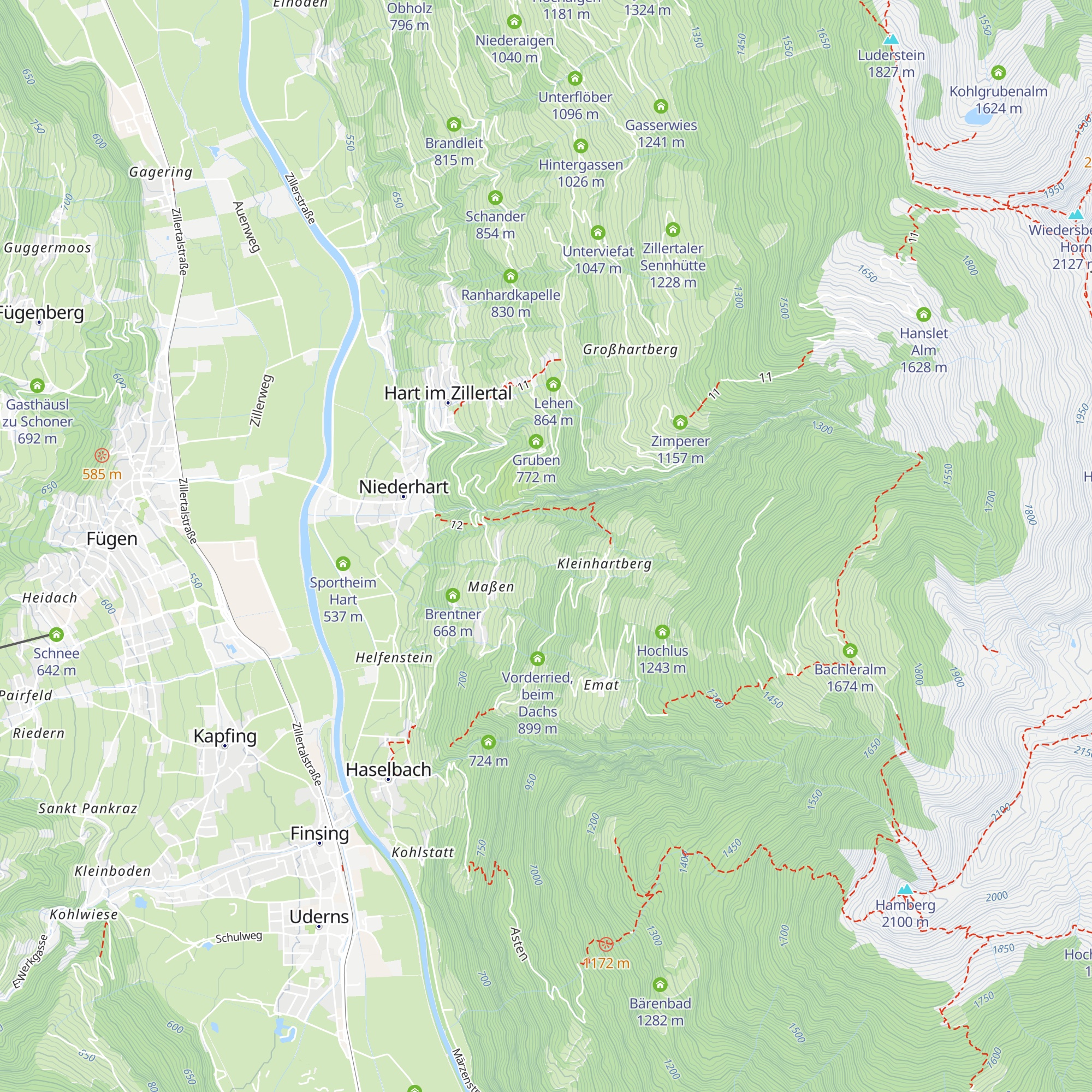 Tratten map