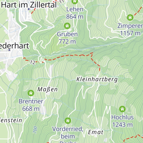 Map of Tratten