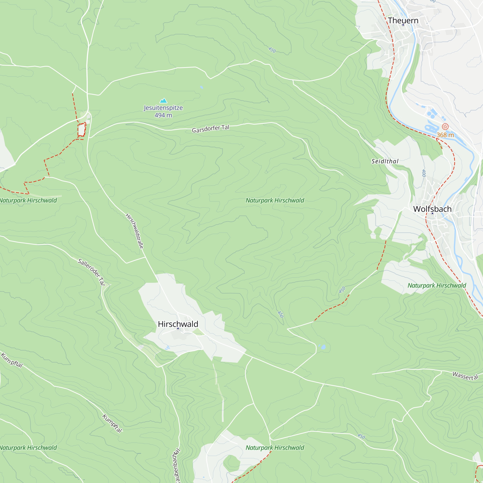 Wolfshütte map