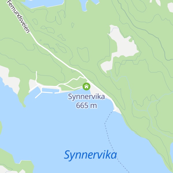 Map of Synnervika