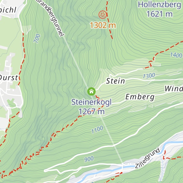 Map of Steinerkogl