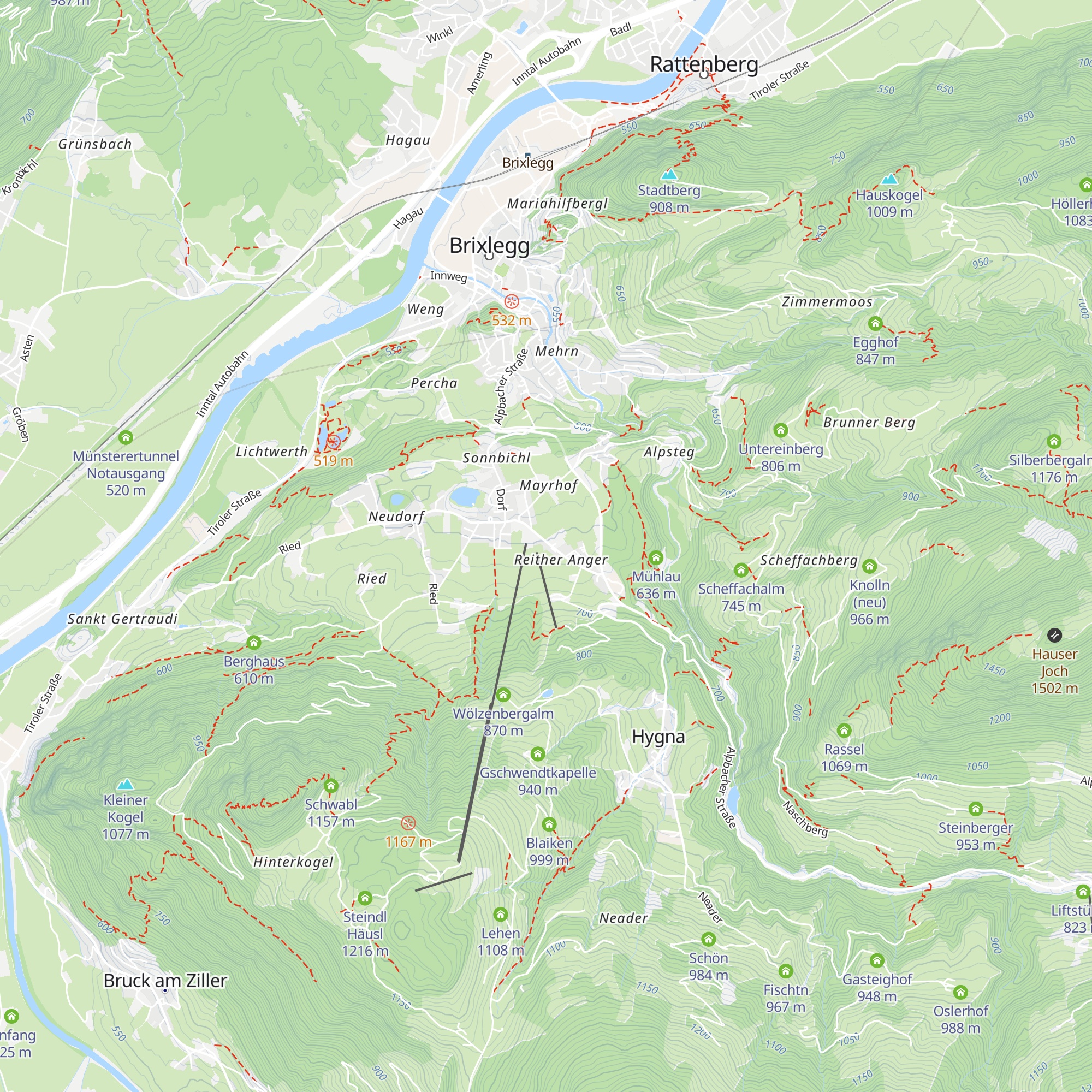 Tiroler Hof map