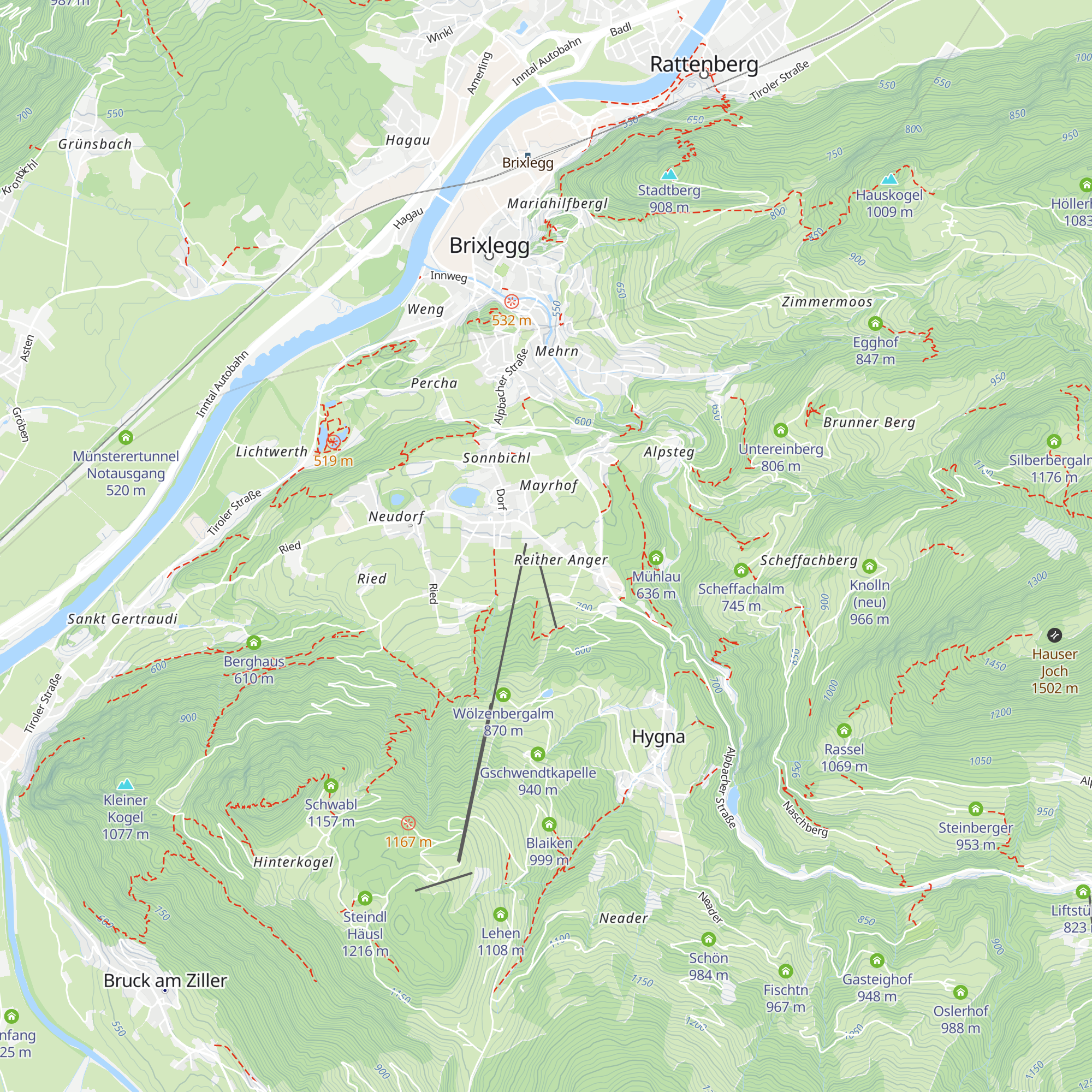 Tiroler Hof map