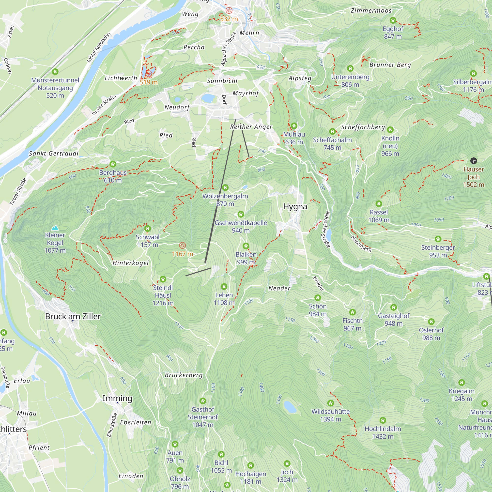 Blaiken map