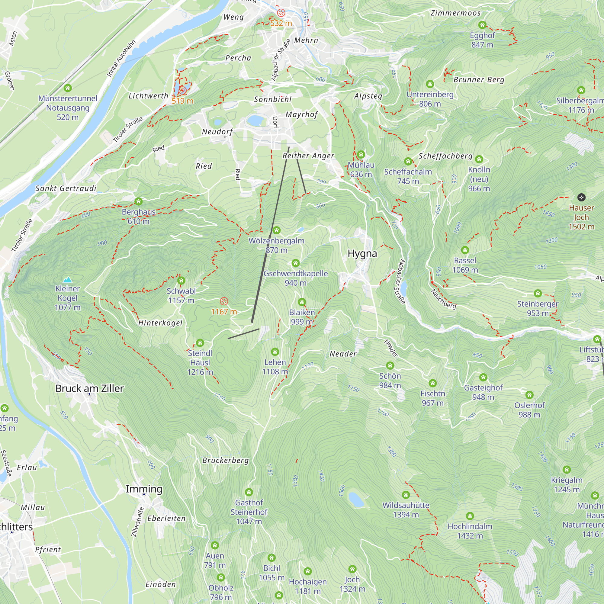 Blaiken map
