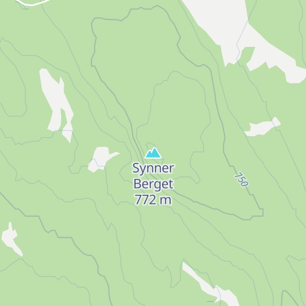 Map of Synner Berget