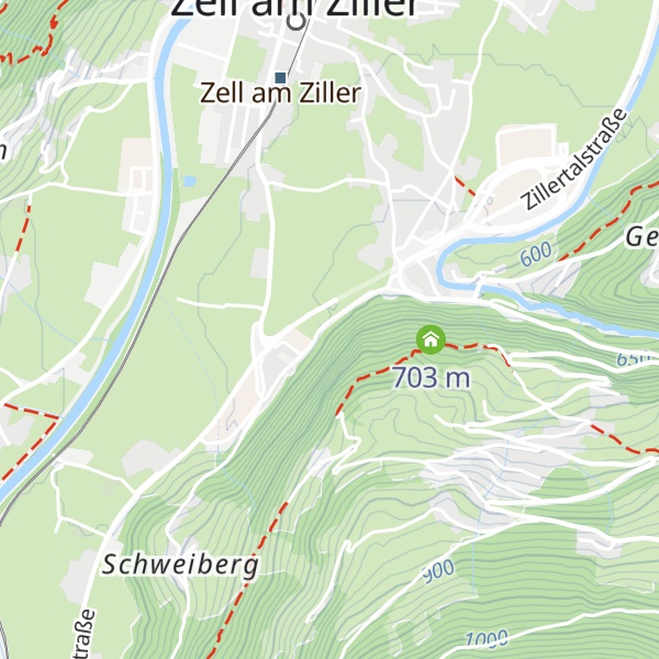 Map of Knappenhütte