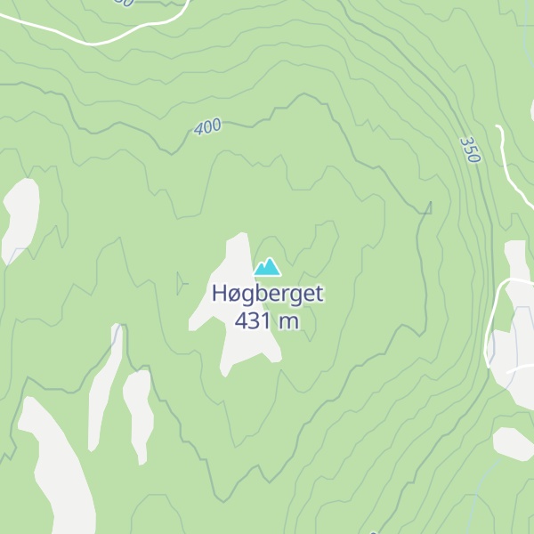 Map of Høgberget