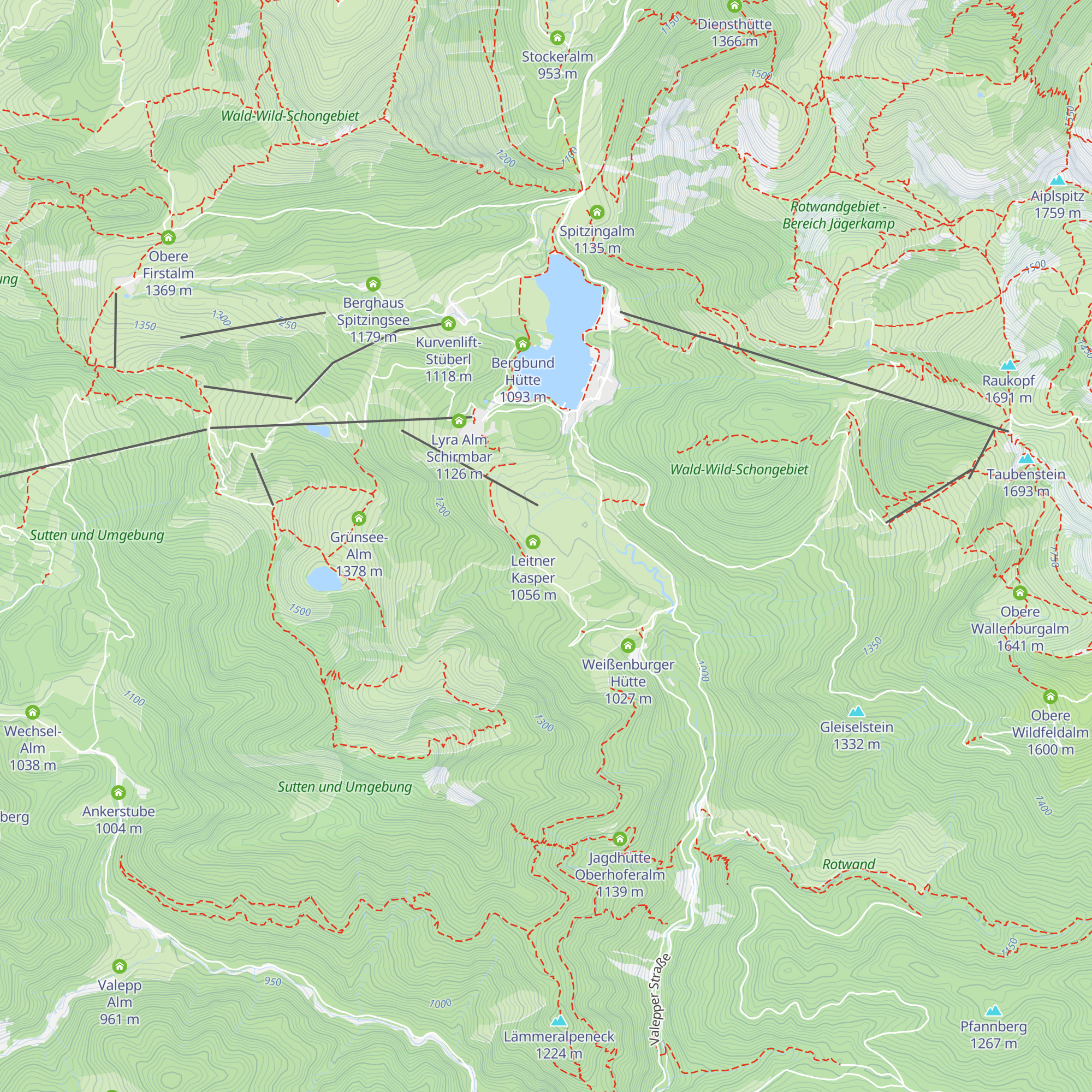 Fuchshütte map