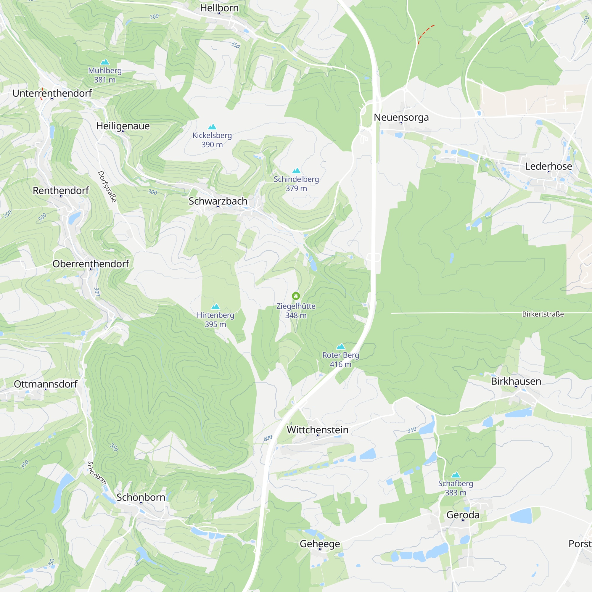 Ziegelhütte map