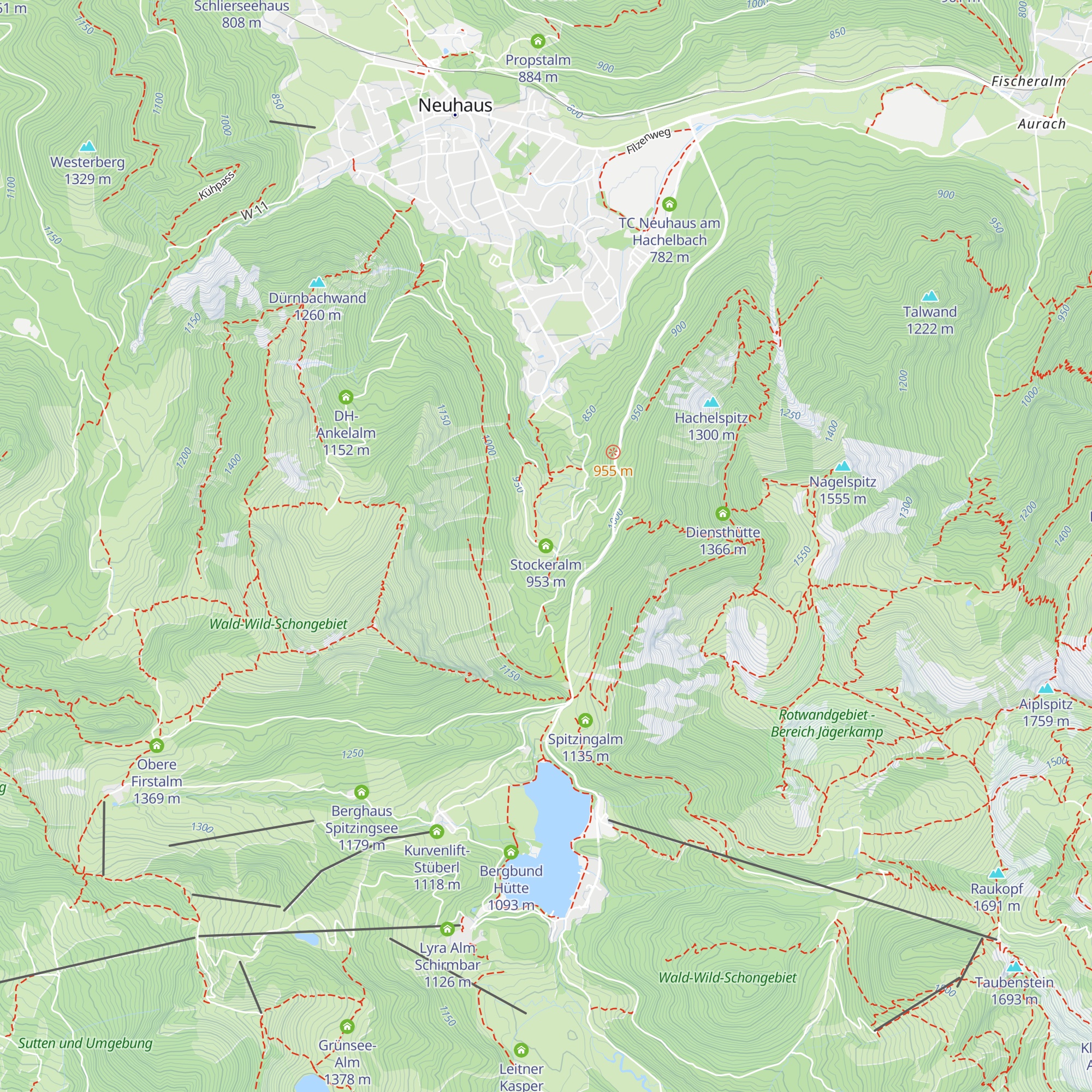 Stockeralm map