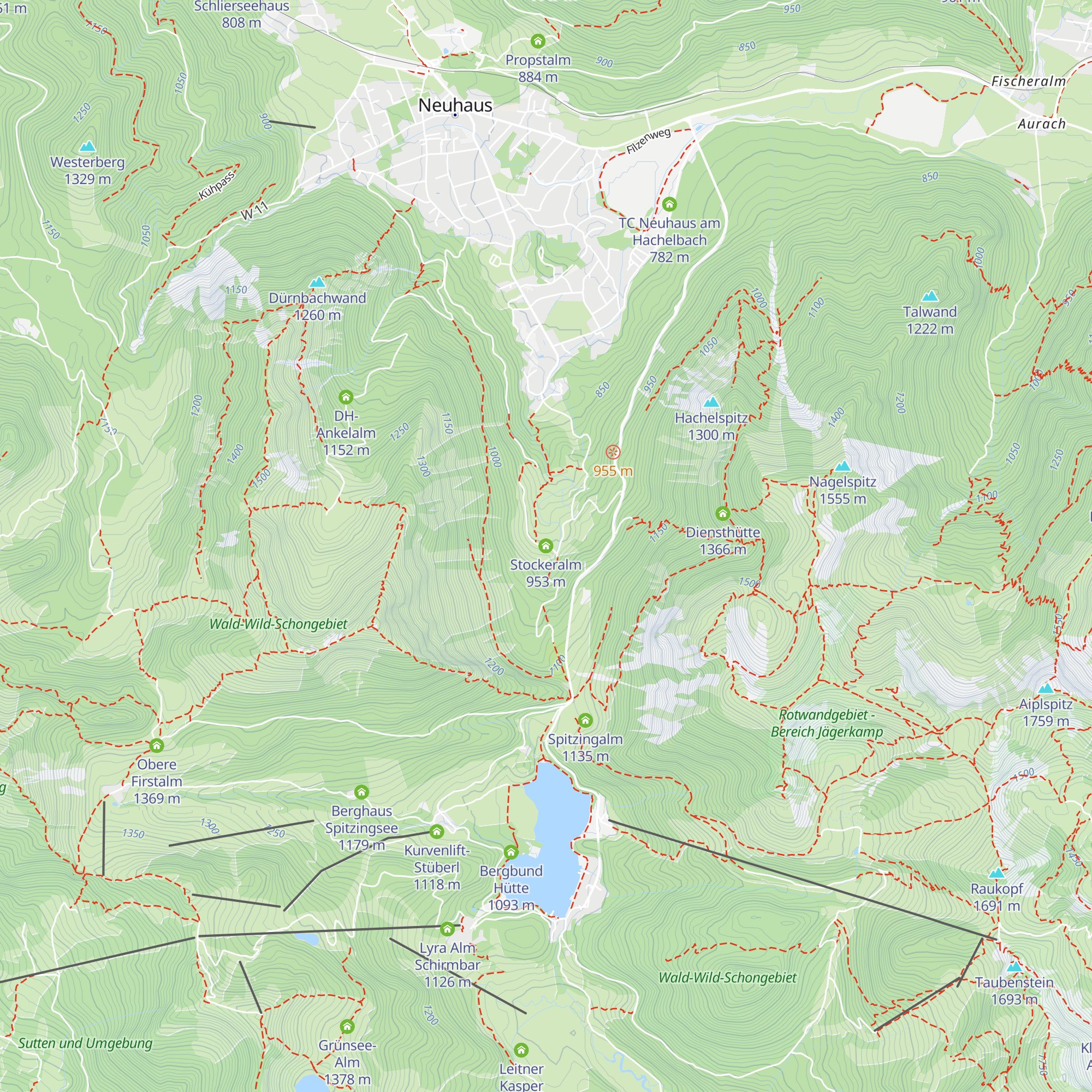 Stockeralm map