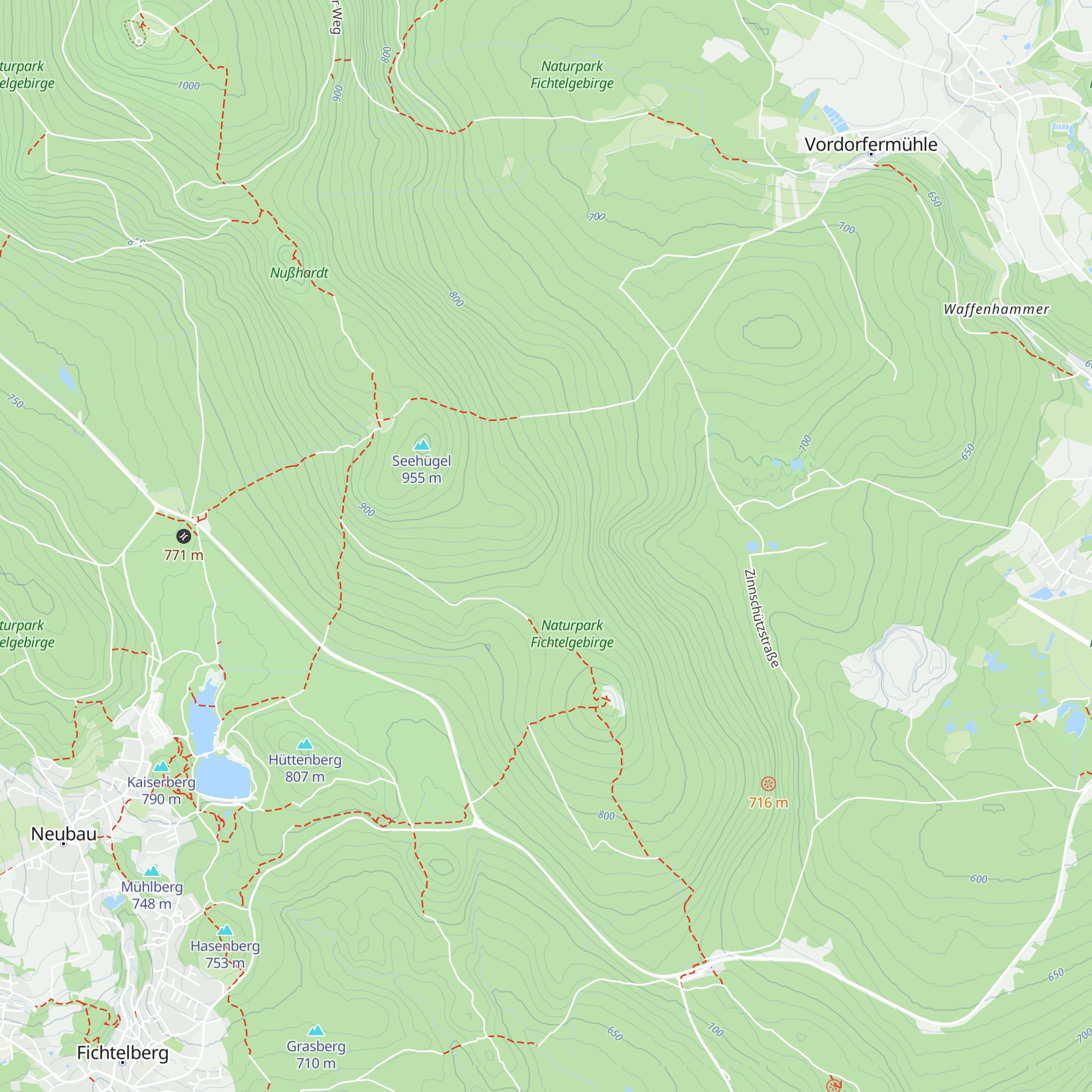Hütte Bayrisches Staatsforsten map