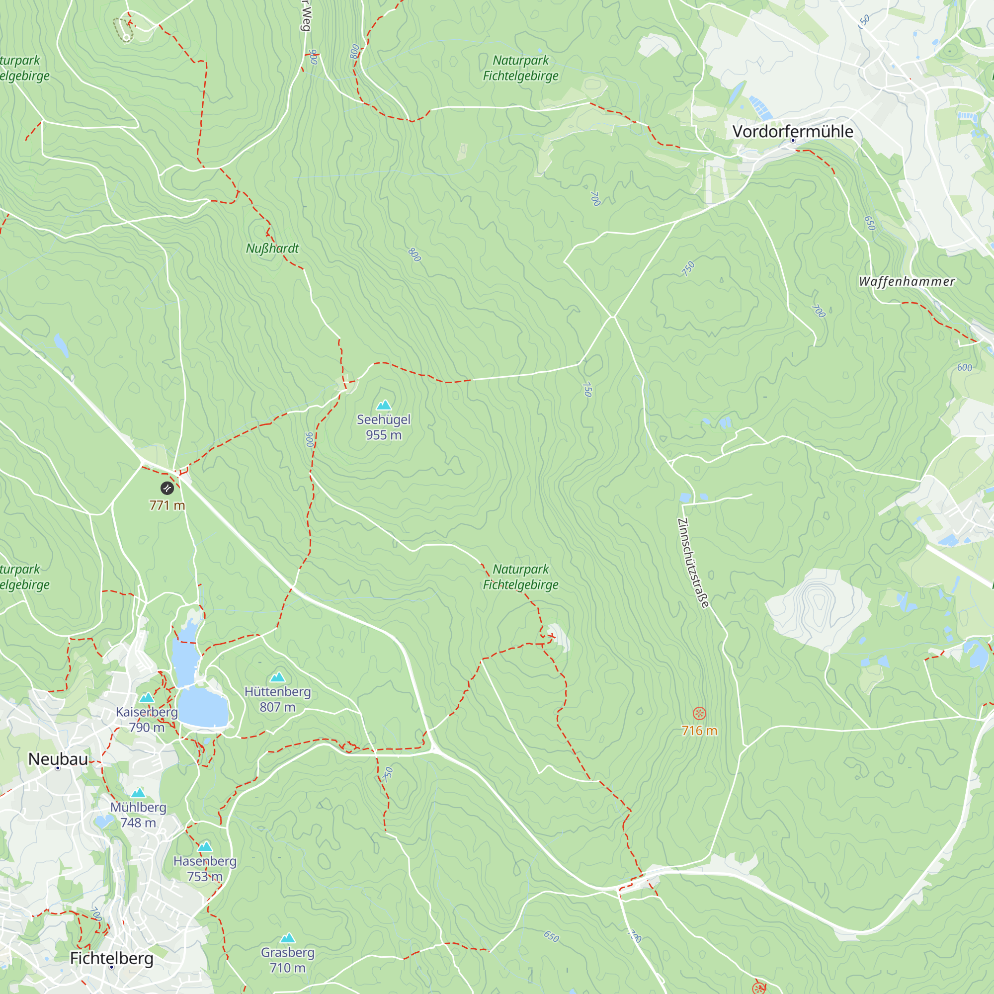 Hütte Bayrisches Staatsforsten map