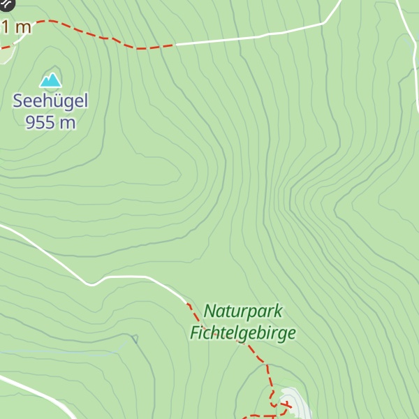 Map of Hütte Bayrisches Staatsforsten