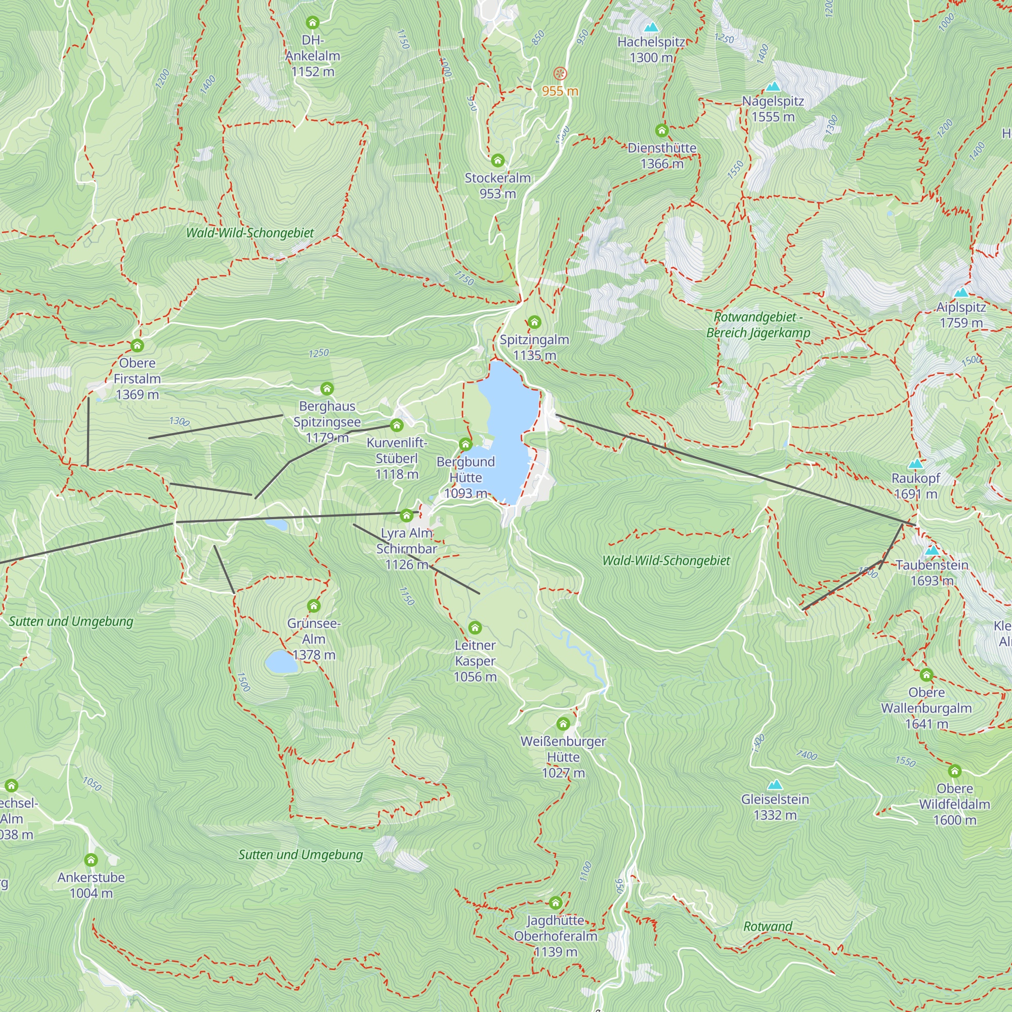 Klausenhütte map