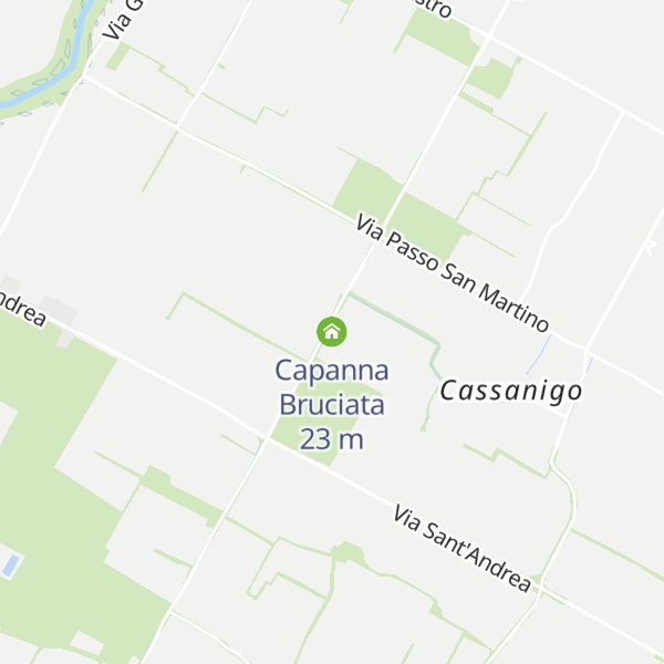 Map of Capanna Bruciata