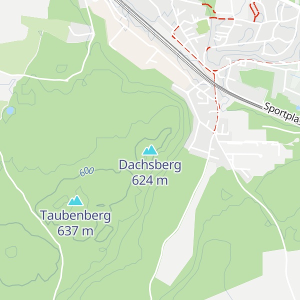 Map of Dachsberg