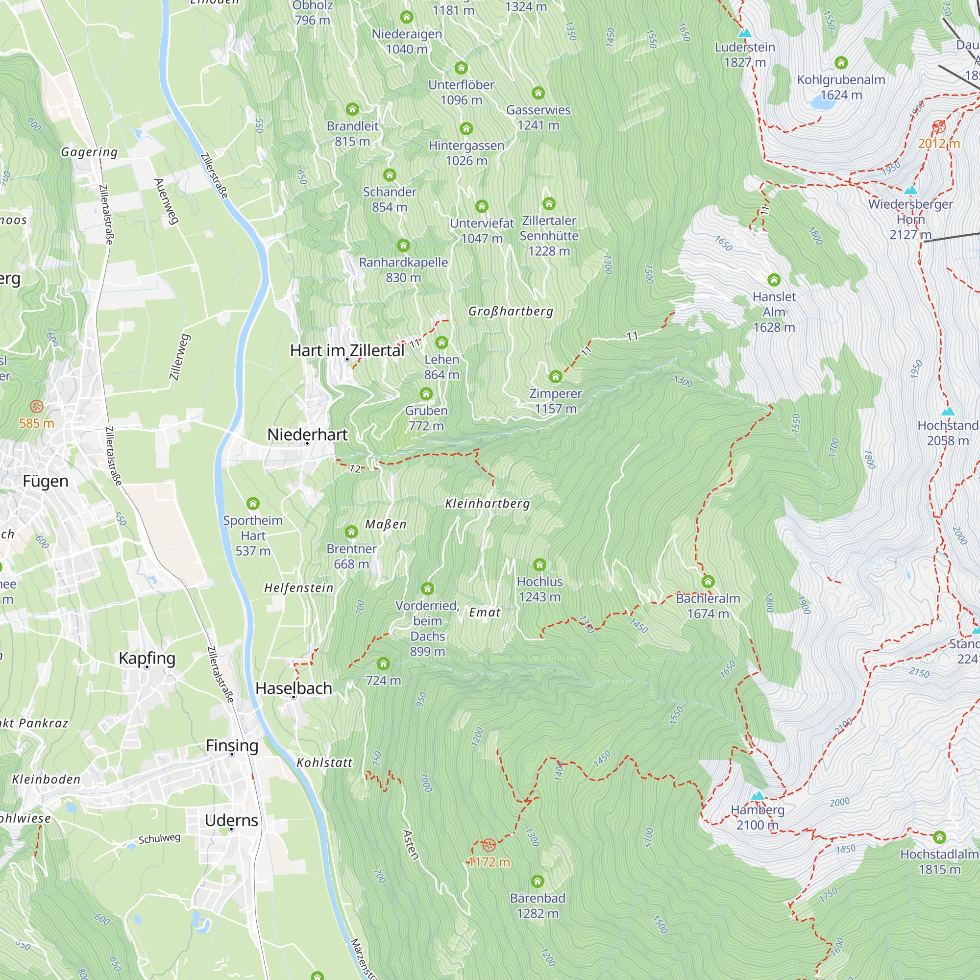Hinterstein map
