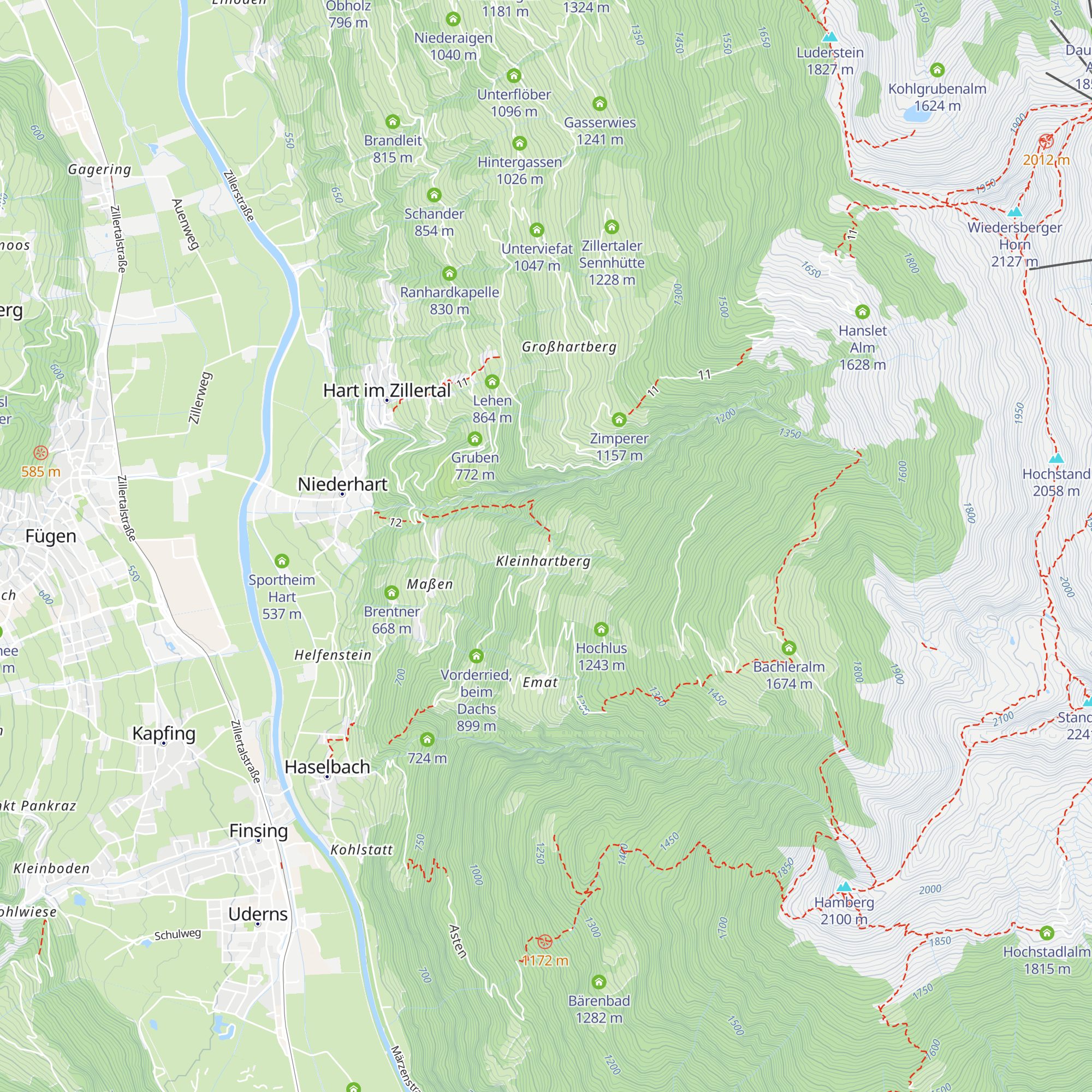 Hinterstein map