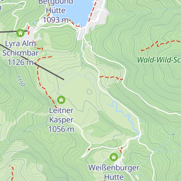 Map of Albert-Link-Hütte