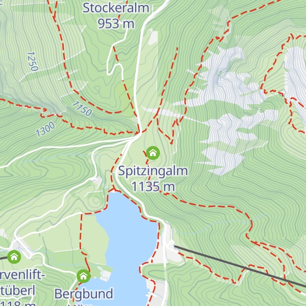 Map of Spitzingalm
