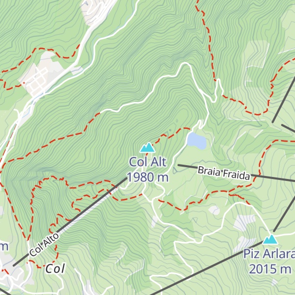 Map of Col Alt