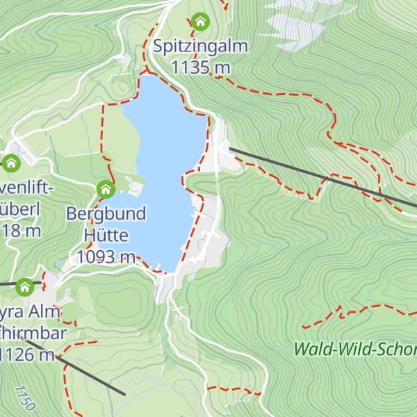 Map of Spitzingalm
