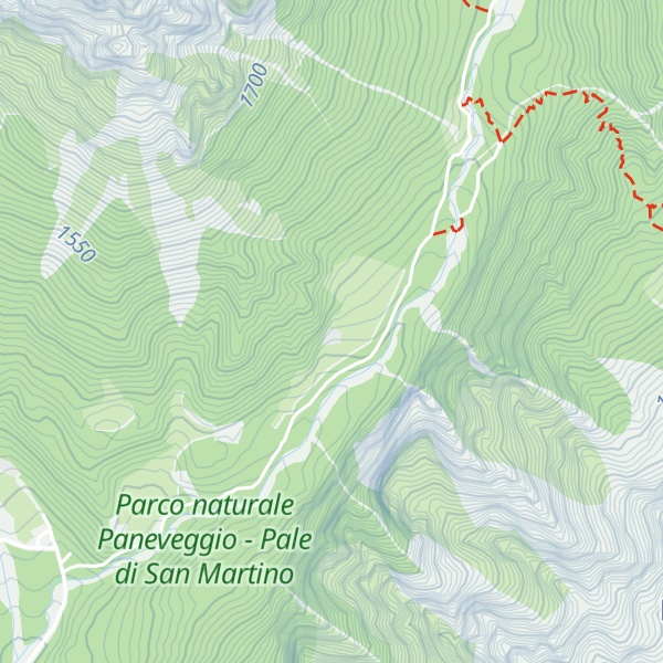 Map of Malga Canali