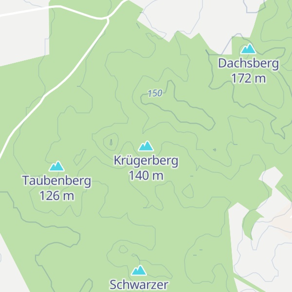 Map of Krügerberg