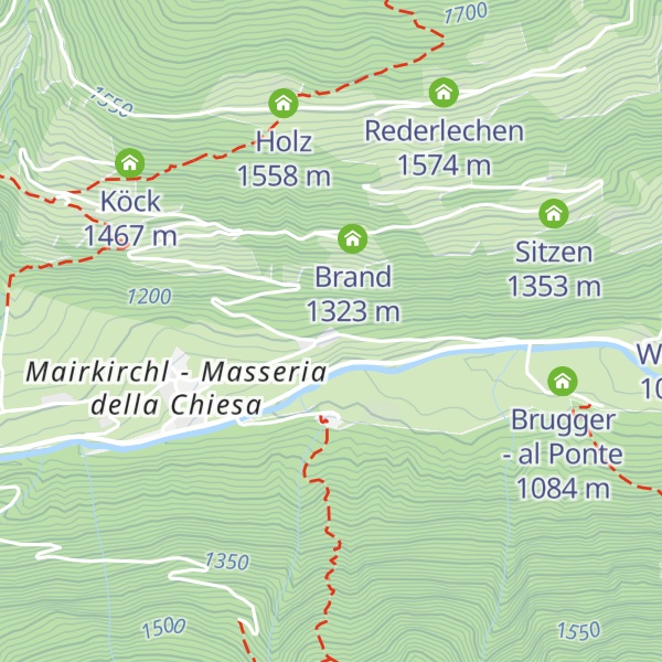 Map of Schustegge